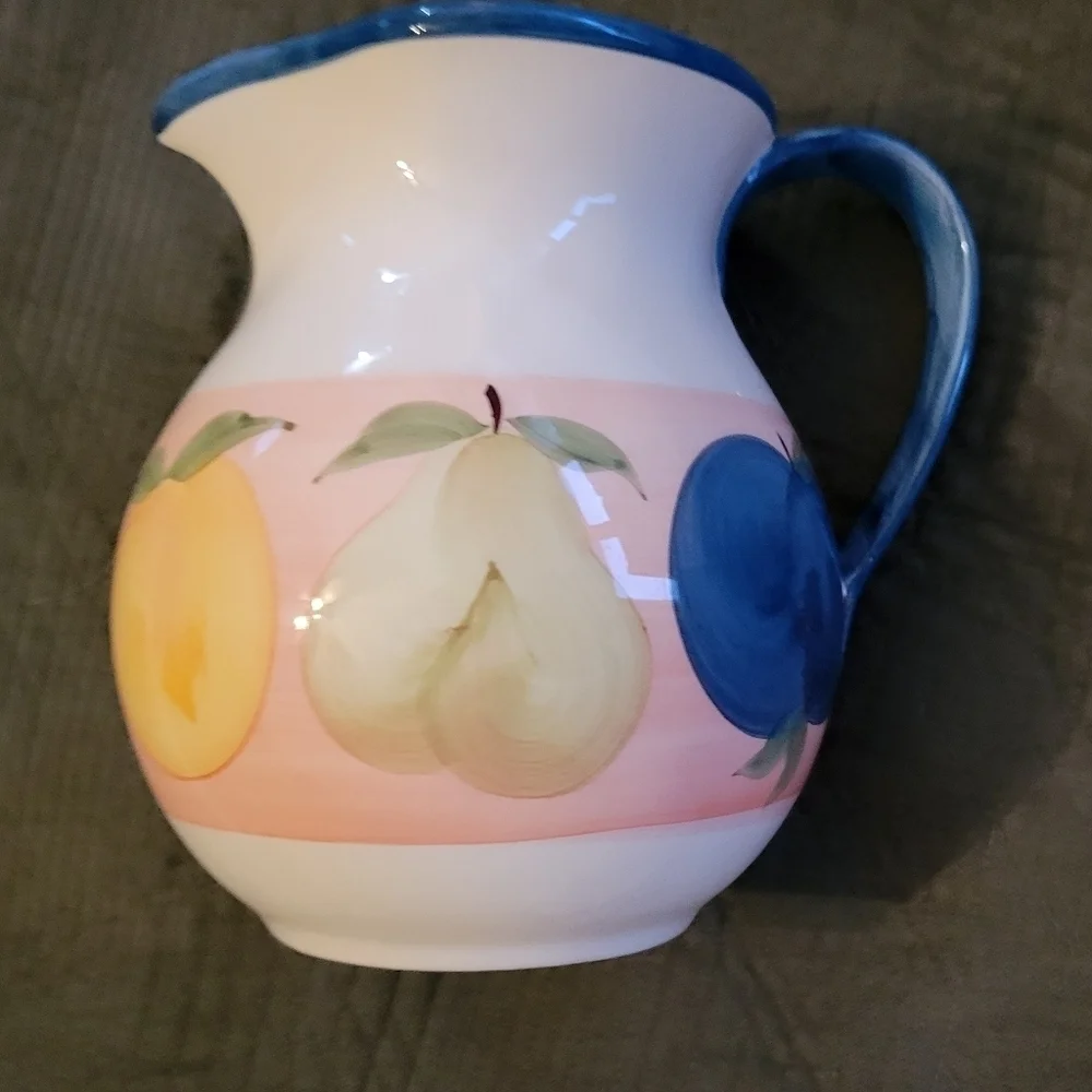 Pretty Ceramic Pitcher